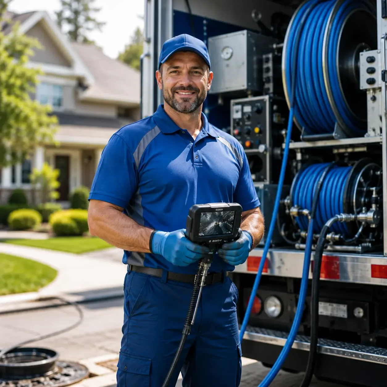 Local outdoor drain cleaning specialists in Albany, WI